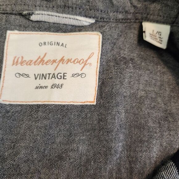 Boneyard Threadz Panic at the Disco B&W Plaid Flannel Button Up Shirt Large - Picture 9 of 10